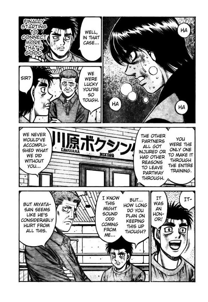 Hajime no Ippo Chapter 804 page 8 - Chapter 804 : A Higher Level