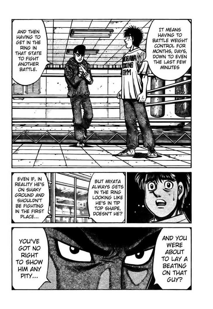 Hajime no Ippo Chapter 805 page 10 - Chapter 805 : Because of Their Meeting