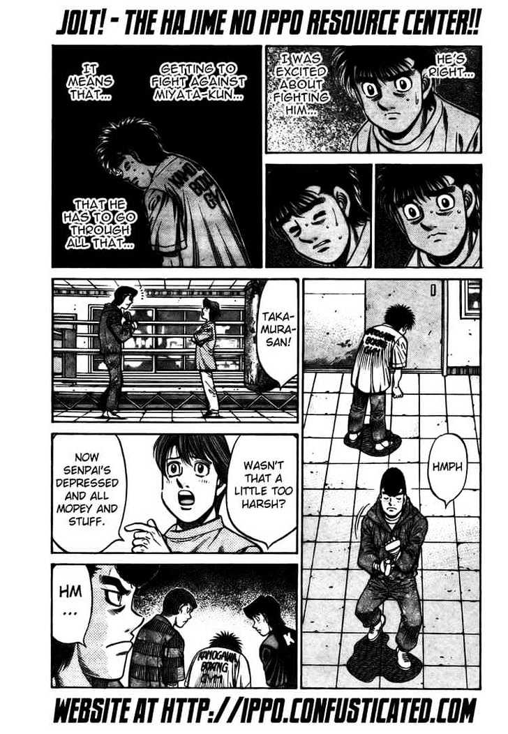 Hajime no Ippo Chapter 805 page 11 - Chapter 805 : Because of Their Meeting