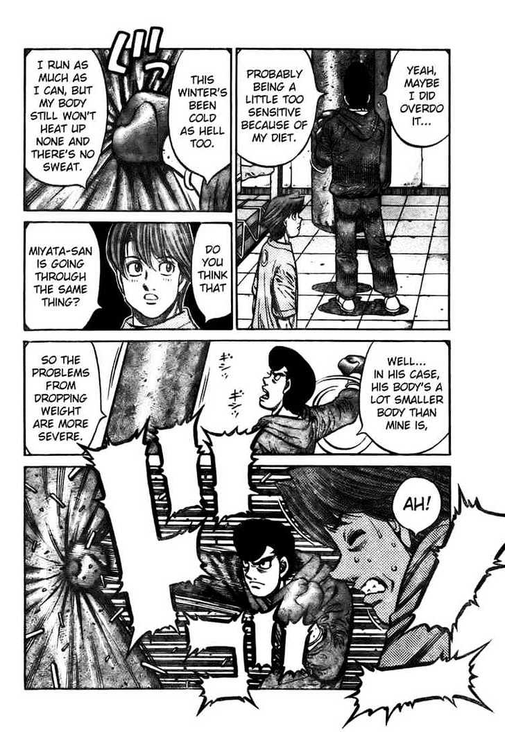 Hajime no Ippo Chapter 805 page 12 - Chapter 805 : Because of Their Meeting