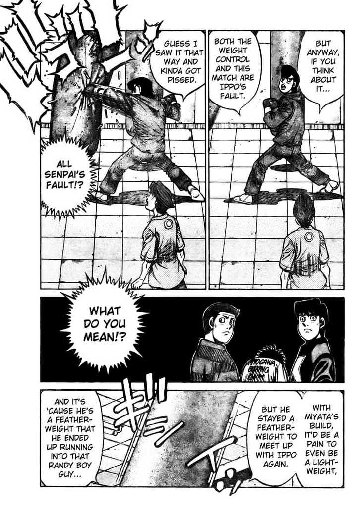 Hajime no Ippo Chapter 805 page 13 - Chapter 805 : Because of Their Meeting