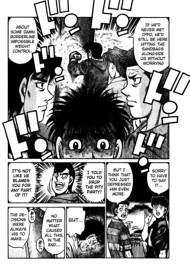 Hajime no Ippo Chapter 805 page 14 - Chapter 805 : Because of Their Meeting