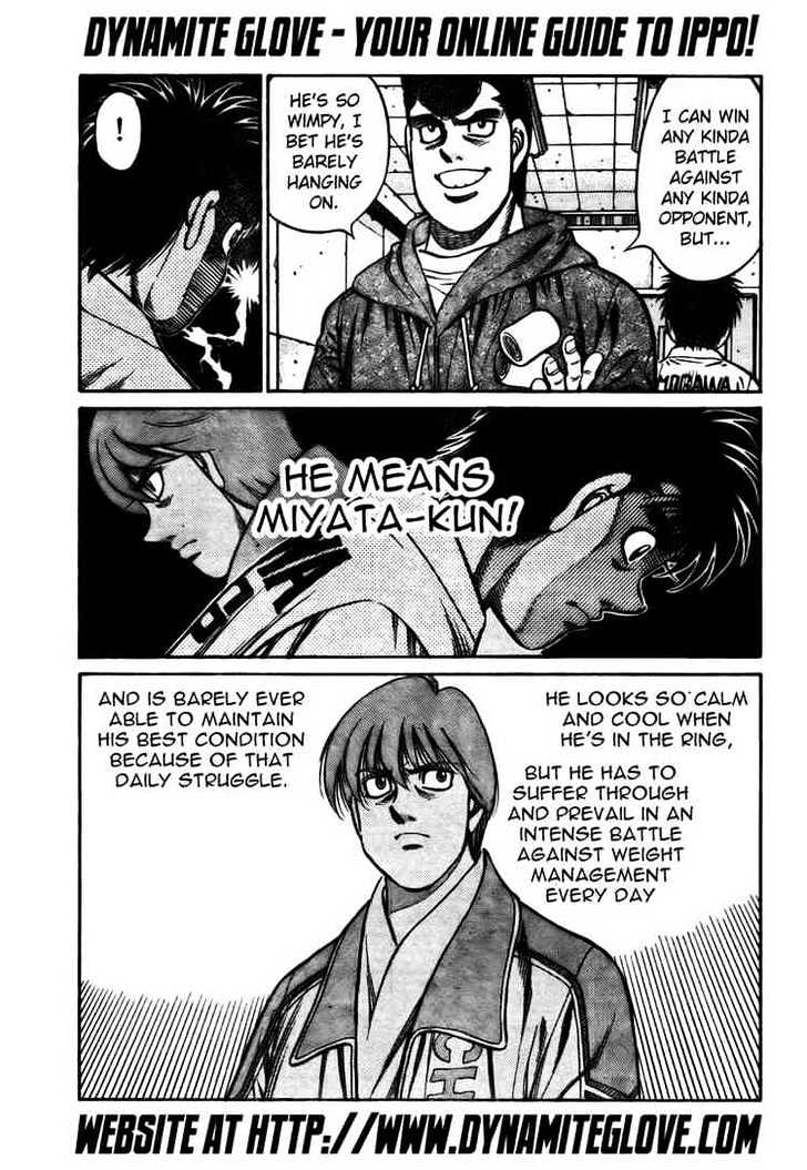 Hajime no Ippo Chapter 805 page 7 - Chapter 805 : Because of Their Meeting