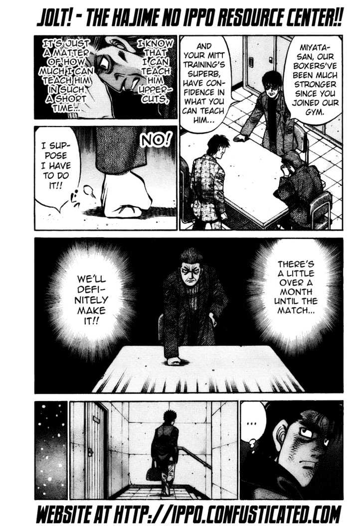 Hajime no Ippo Chapter 806 page 15 - Chapter 806 : The Unexpected Possibility