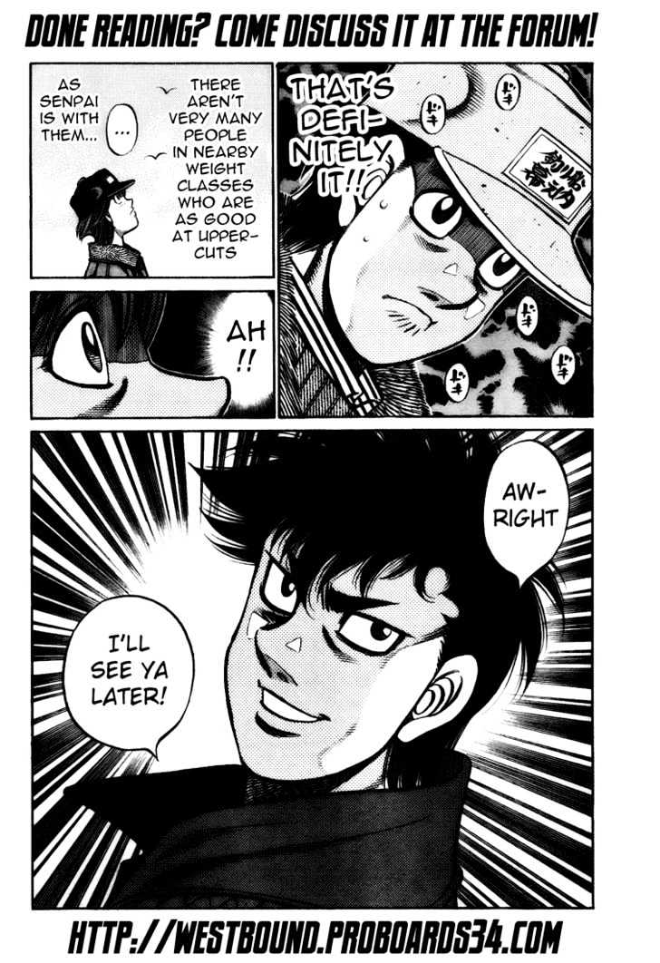 Hajime no Ippo Chapter 806 page 18 - Chapter 806 : The Unexpected Possibility