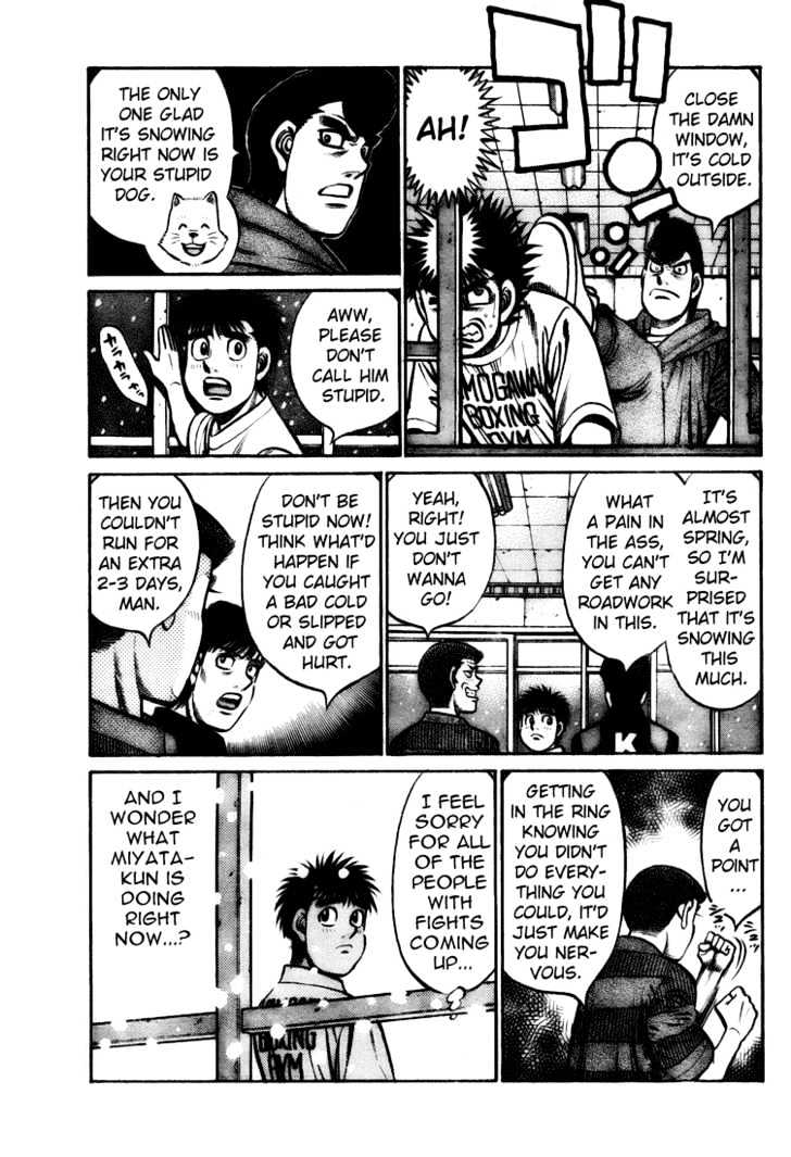 Hajime no Ippo Chapter 806 page 6 - Chapter 806 : The Unexpected Possibility