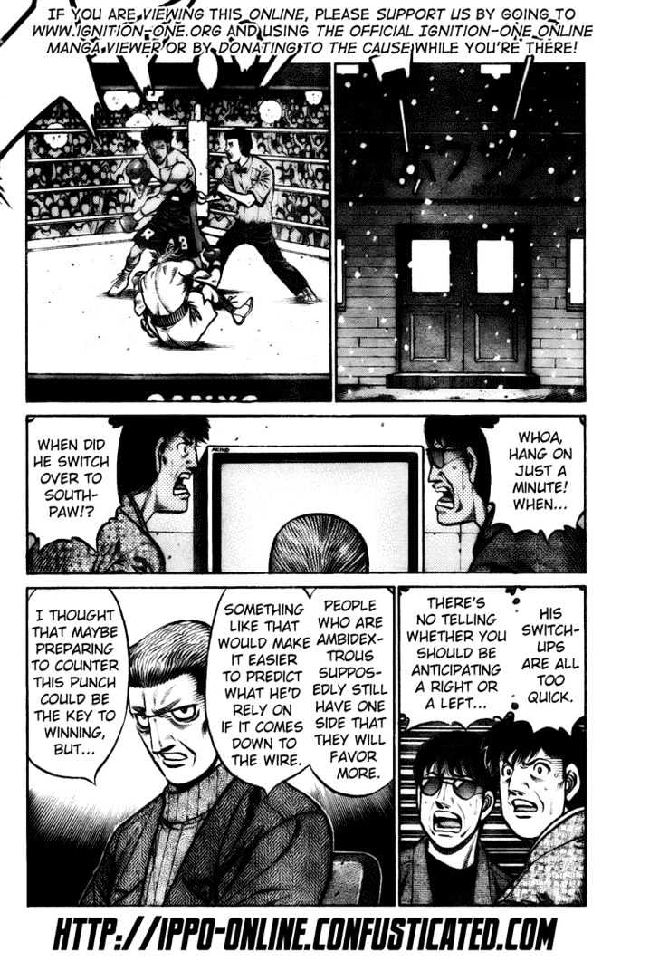 Hajime no Ippo Chapter 806 page 8 - Chapter 806 : The Unexpected Possibility