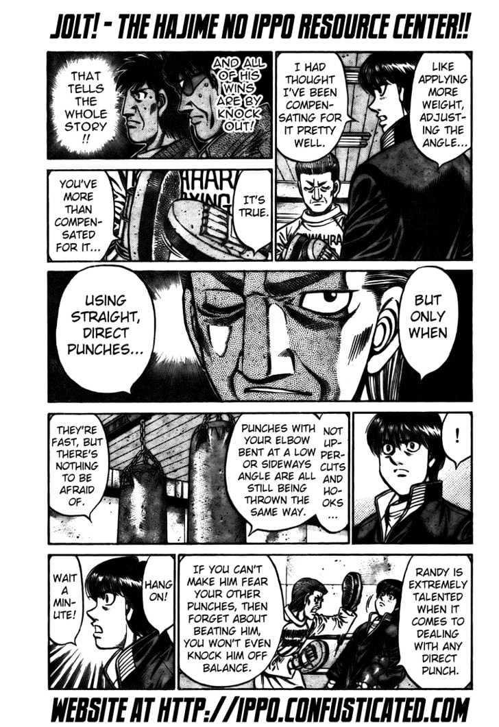 Hajime no Ippo Chapter 807 page 13 - Chapter 807 : Beatdown Tour