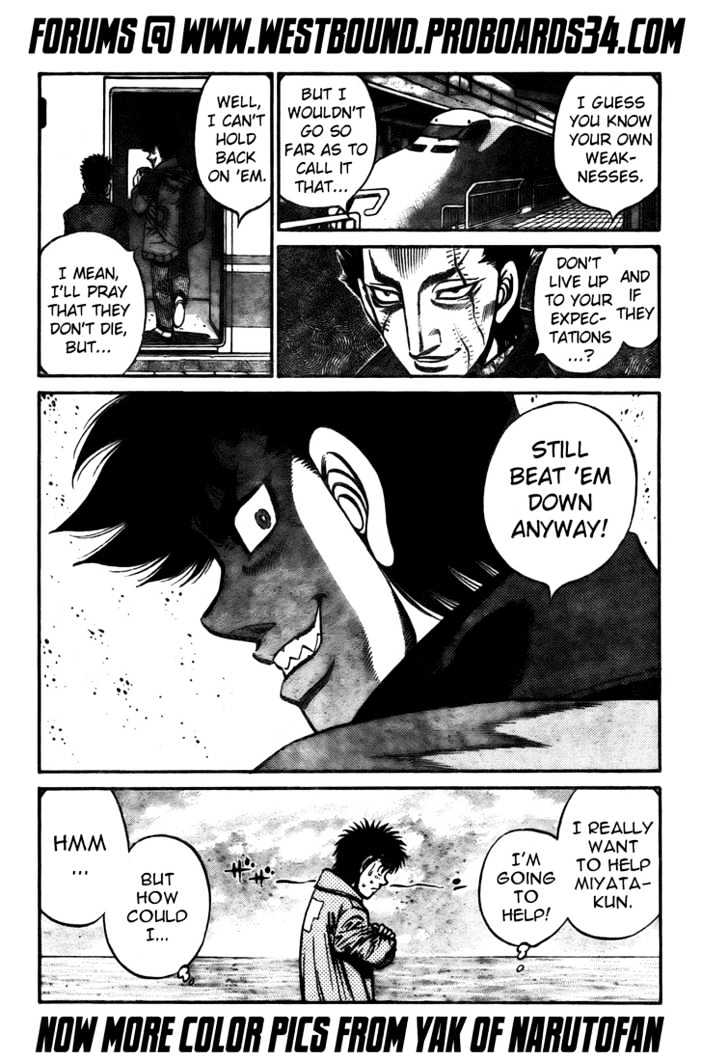 Hajime no Ippo Chapter 807 page 18 - Chapter 807 : Beatdown Tour