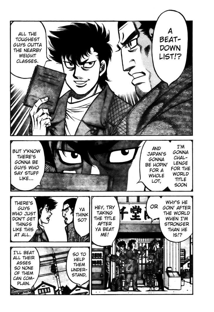 Hajime no Ippo Chapter 807 page 2 - Chapter 807 : Beatdown Tour