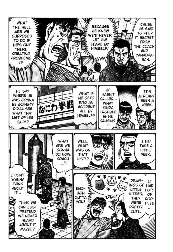 Hajime no Ippo Chapter 807 page 4 - Chapter 807 : Beatdown Tour