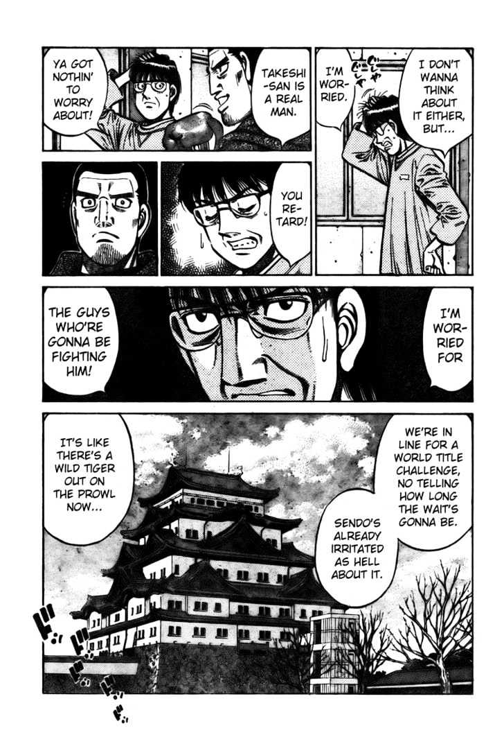 Hajime no Ippo Chapter 807 page 5 - Chapter 807 : Beatdown Tour