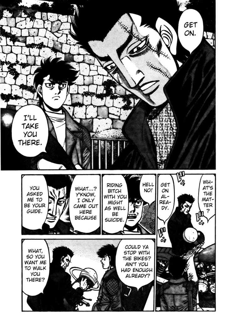 Hajime no Ippo Chapter 807 page 7 - Chapter 807 : Beatdown Tour