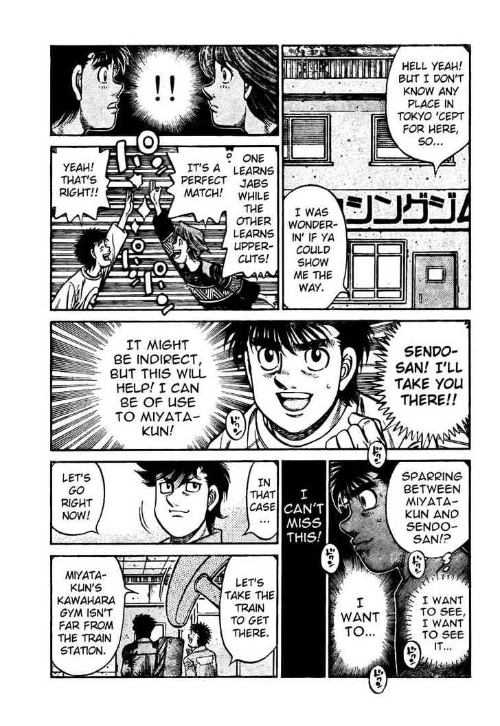 Hajime no Ippo Chapter 808 page 11 - Chapter 808 : Better Off Not Seeing