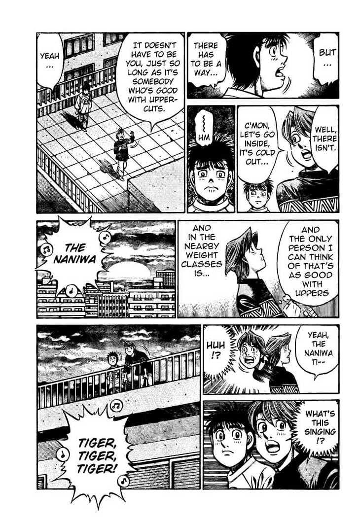 Hajime no Ippo Chapter 808 page 3 - Chapter 808 : Better Off Not Seeing