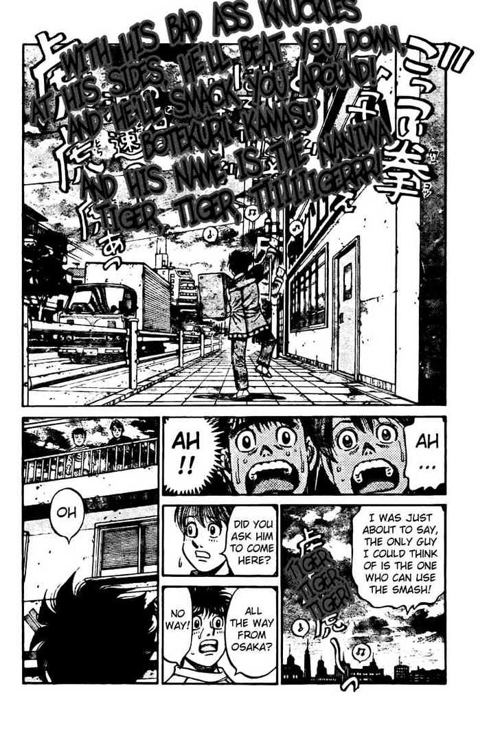 Hajime no Ippo Chapter 808 page 4 - Chapter 808 : Better Off Not Seeing