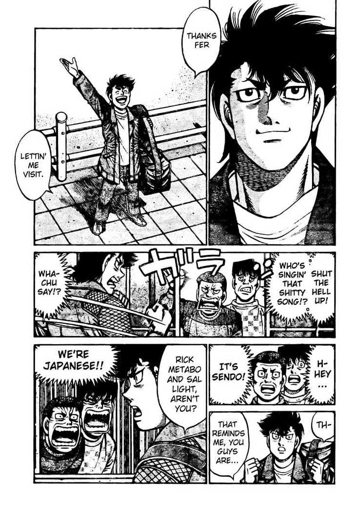 Hajime no Ippo Chapter 808 page 5 - Chapter 808 : Better Off Not Seeing