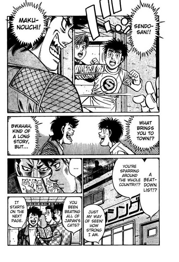Hajime no Ippo Chapter 808 page 6 - Chapter 808 : Better Off Not Seeing