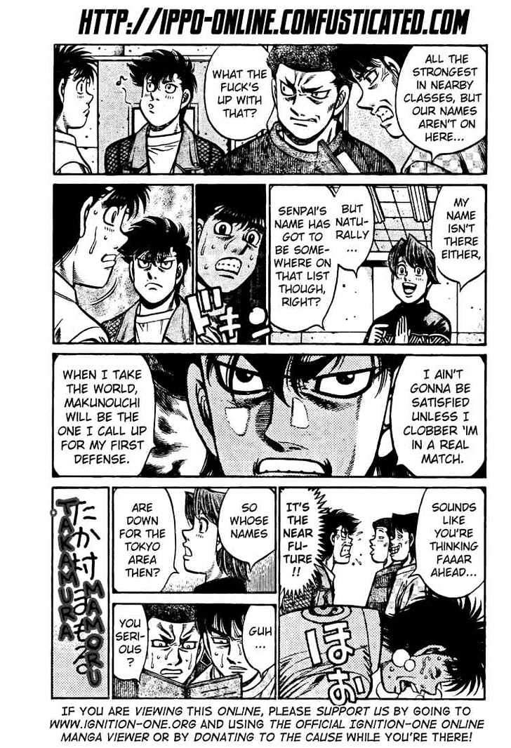 Hajime no Ippo Chapter 808 page 7 - Chapter 808 : Better Off Not Seeing