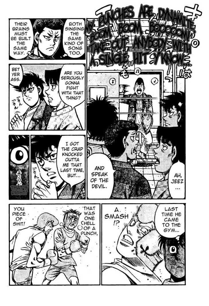 Hajime no Ippo Chapter 808 page 8 - Chapter 808 : Better Off Not Seeing