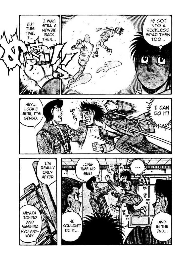 Hajime no Ippo Chapter 808 page 9 - Chapter 808 : Better Off Not Seeing