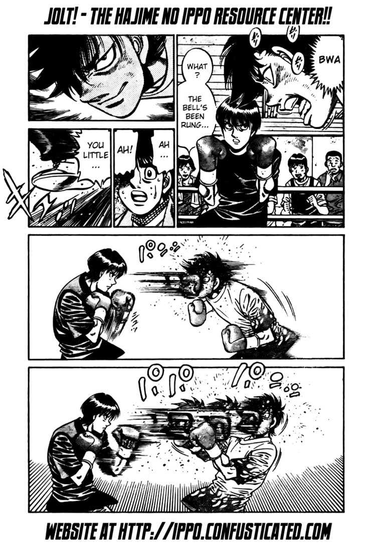 Hajime no Ippo Chapter 809 page 10 - Chapter 809 : Two Strong Willed Men