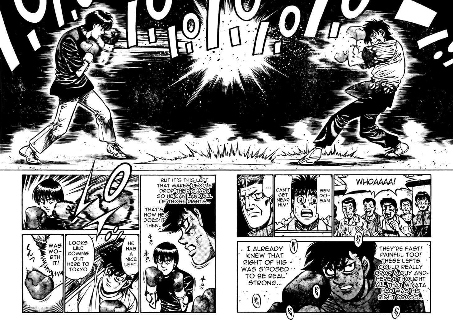 Hajime no Ippo Chapter 809 page 11 - Chapter 809 : Two Strong Willed Men