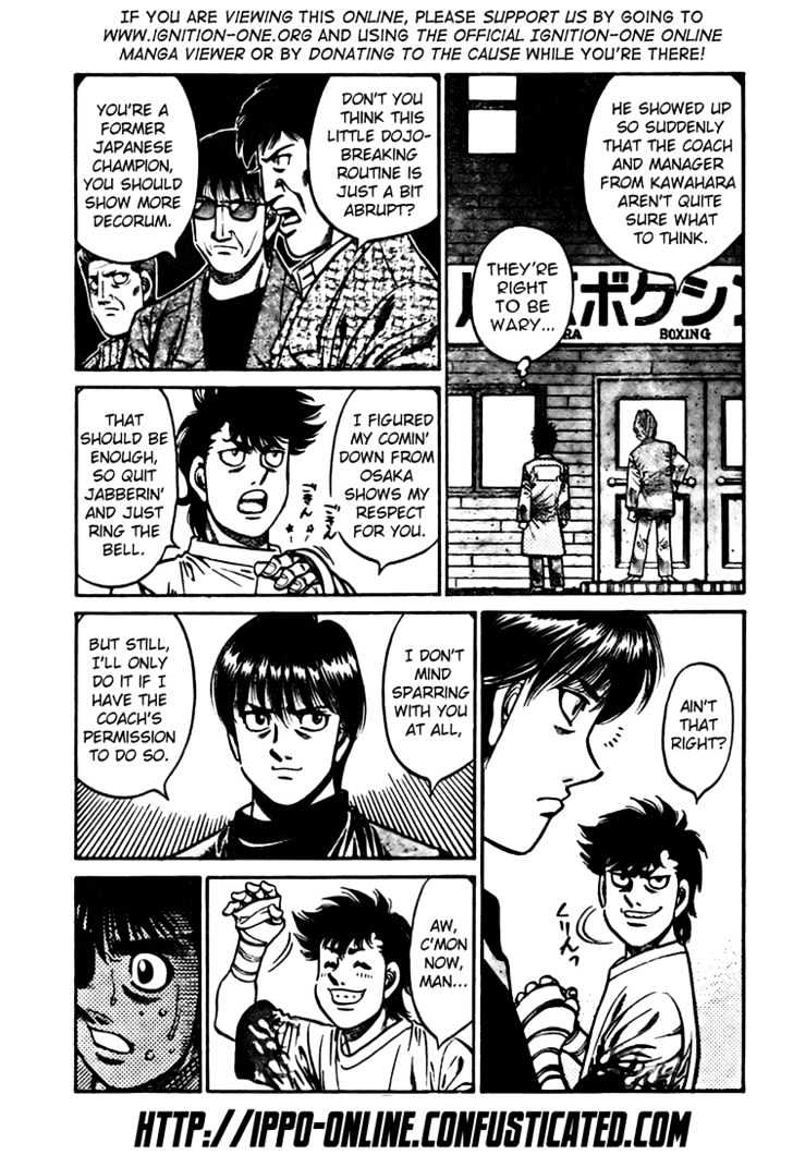 Hajime no Ippo Chapter 809 page 3 - Chapter 809 : Two Strong Willed Men