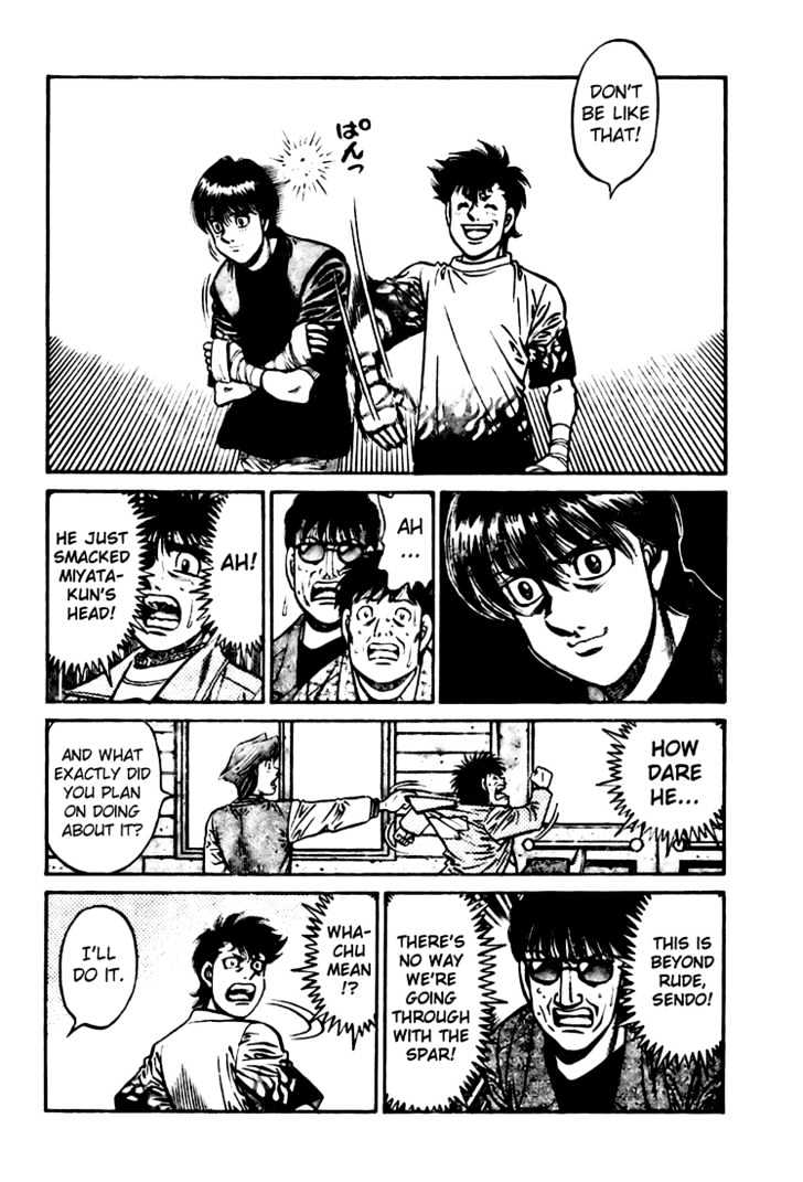 Hajime no Ippo Chapter 809 page 4 - Chapter 809 : Two Strong Willed Men