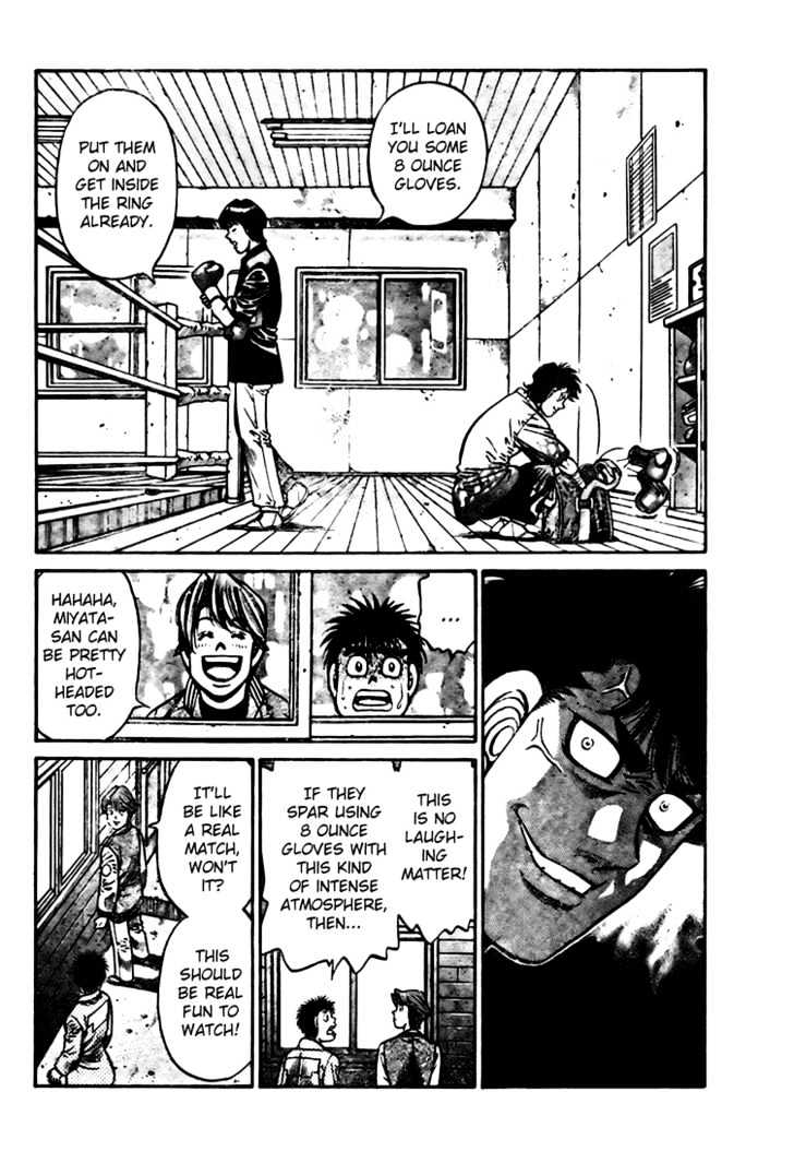 Hajime no Ippo Chapter 809 page 6 - Chapter 809 : Two Strong Willed Men