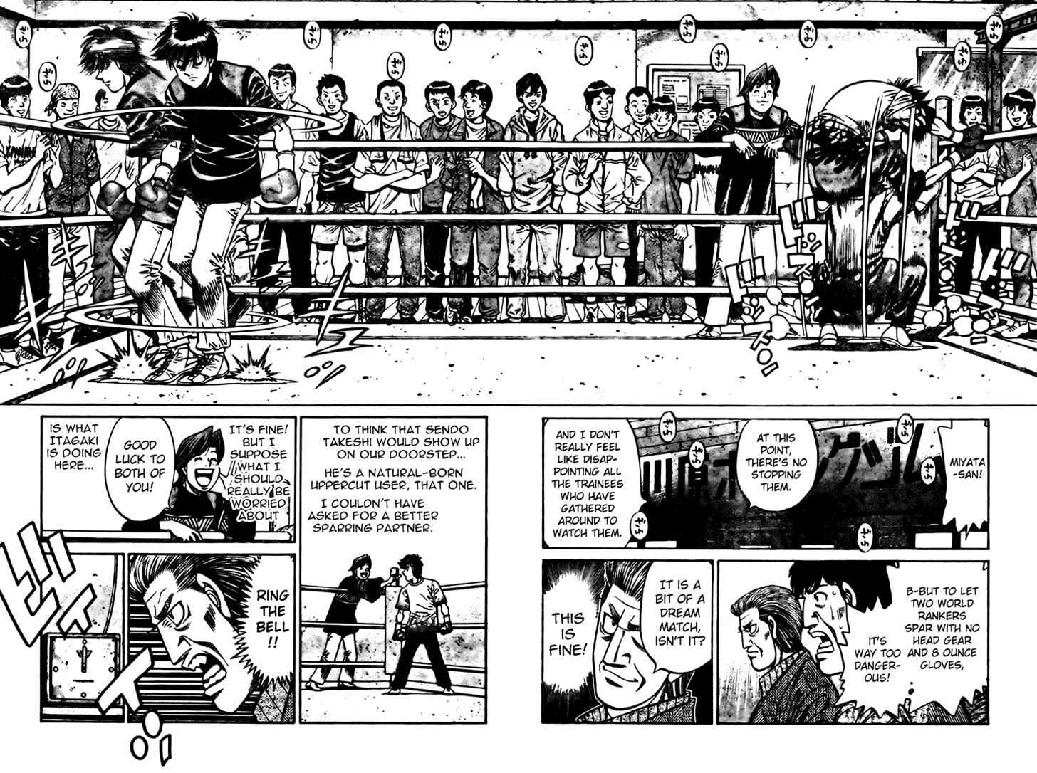 Hajime no Ippo Chapter 809 page 8 - Chapter 809 : Two Strong Willed Men