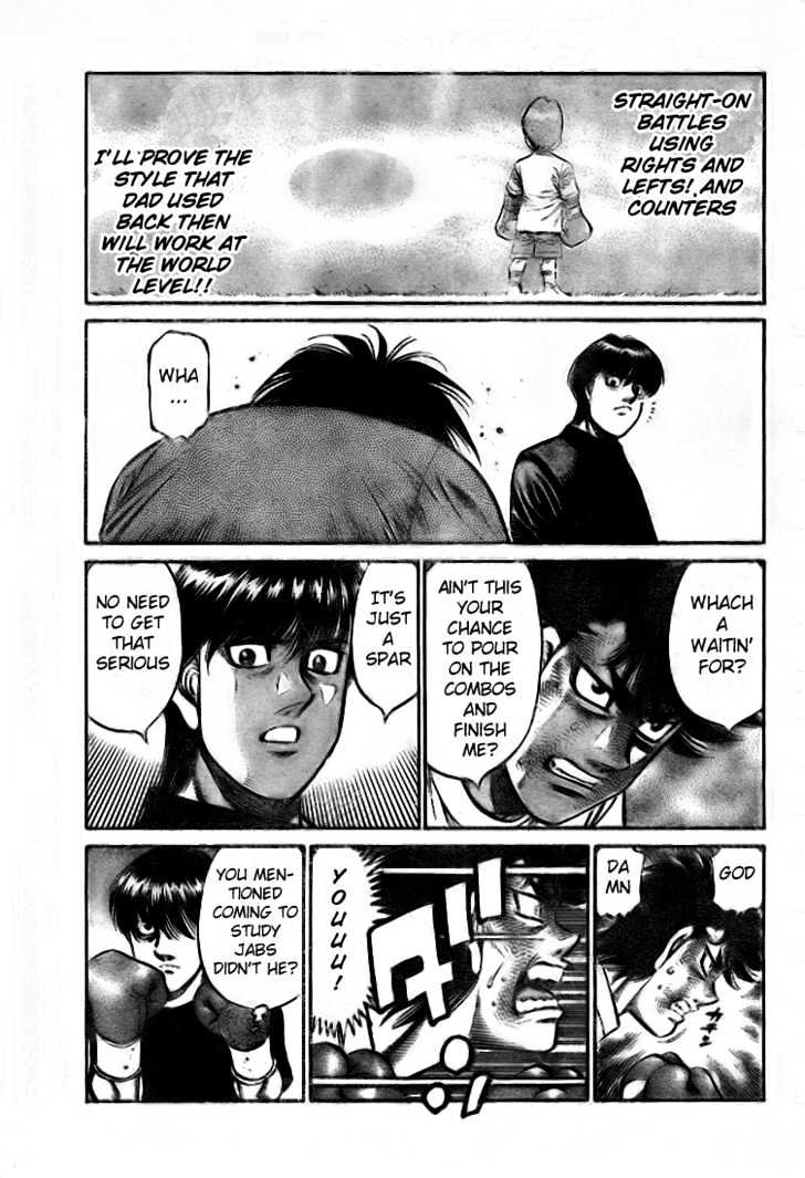 Hajime no Ippo Chapter 810 page 4 - Chapter 810 : Dad's Style