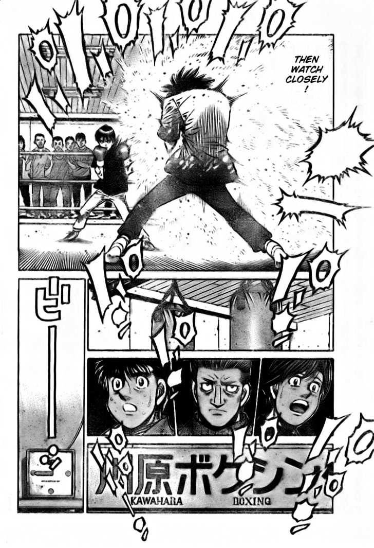 Hajime no Ippo Chapter 810 page 5 - Chapter 810 : Dad's Style