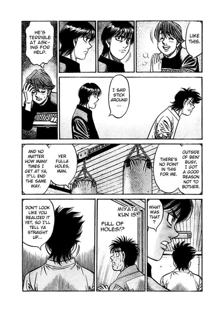 Hajime no Ippo Chapter 811 page 10 - Chapter 811 : The Reason MIYATA can't beat RANDY is...?