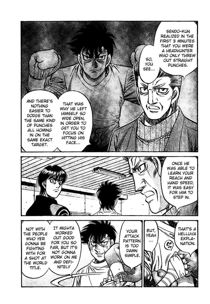Hajime no Ippo Chapter 811 page 12 - Chapter 811 : The Reason MIYATA can't beat RANDY is...?