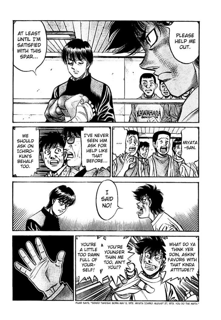Hajime no Ippo Chapter 811 page 15 - Chapter 811 : The Reason MIYATA can't beat RANDY is...?