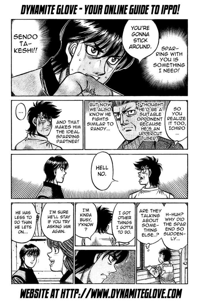 Hajime no Ippo Chapter 811 page 9 - Chapter 811 : The Reason MIYATA can't beat RANDY is...?