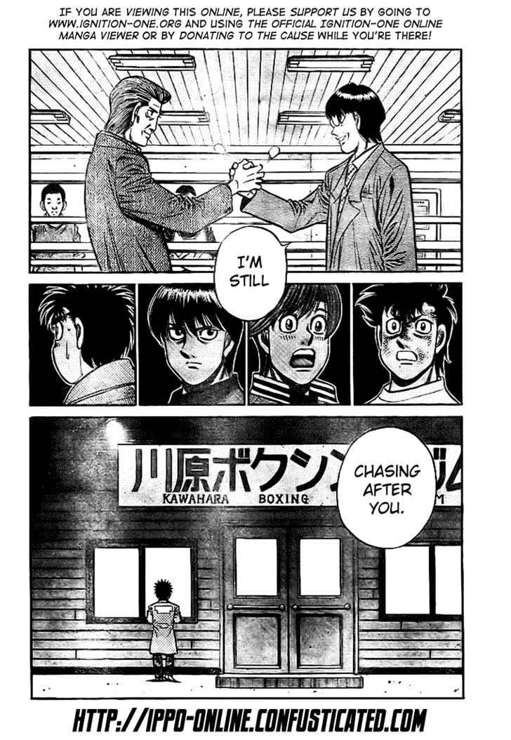 Hajime no Ippo Chapter 812 page 2 - Chapter 812 : Inherited Dream