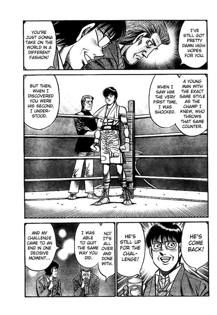 Hajime no Ippo Chapter 812 page 9 - Chapter 812 : Inherited Dream