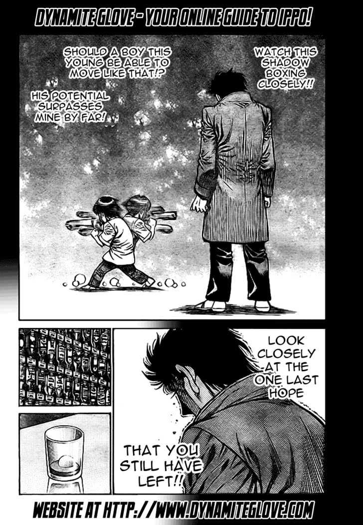 Hajime no Ippo Chapter 813 page 11 - Chapter 813 : Always Watching