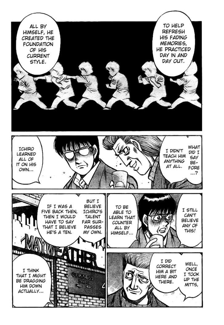 Hajime no Ippo Chapter 813 page 13 - Chapter 813 : Always Watching