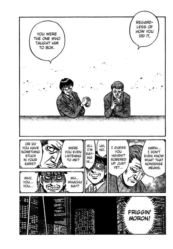 Hajime no Ippo Chapter 813 page 16 - Chapter 813 : Always Watching