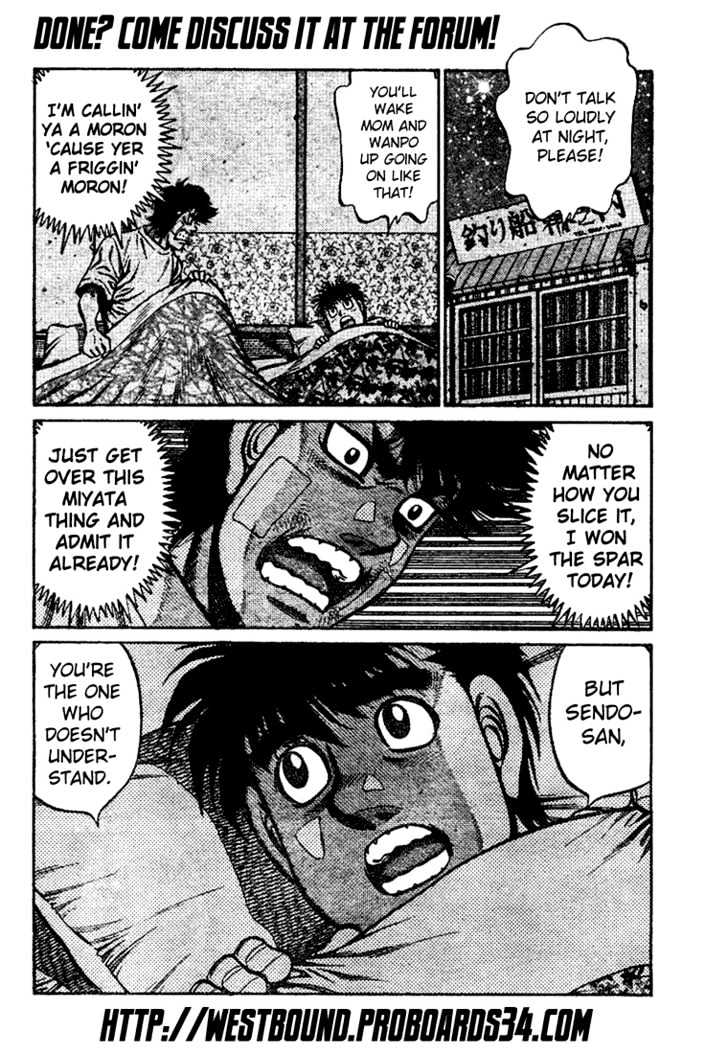 Hajime no Ippo Chapter 813 page 17 - Chapter 813 : Always Watching