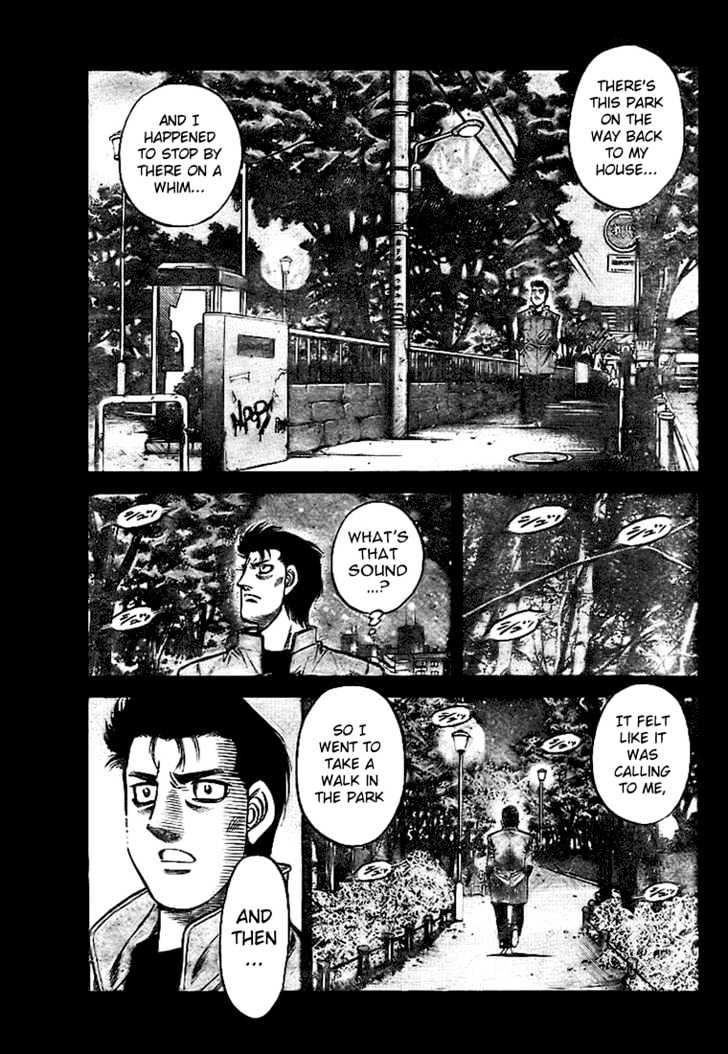 Hajime no Ippo Chapter 813 page 3 - Chapter 813 : Always Watching