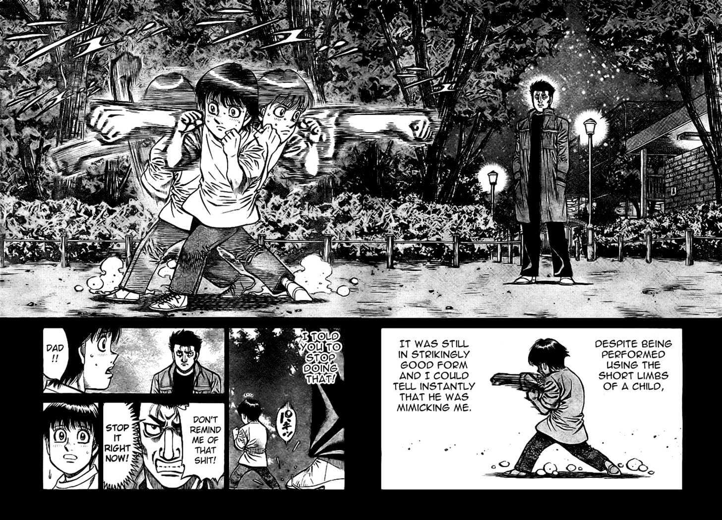 Hajime no Ippo Chapter 813 page 4 - Chapter 813 : Always Watching