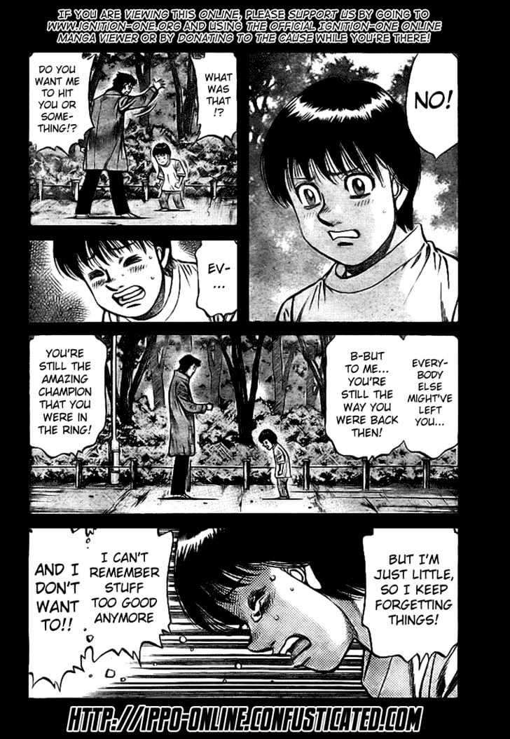 Hajime no Ippo Chapter 813 page 5 - Chapter 813 : Always Watching