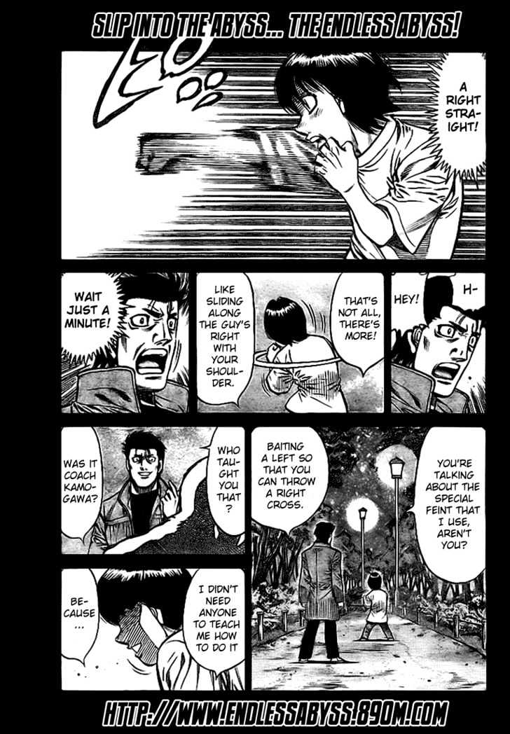 Hajime no Ippo Chapter 813 page 8 - Chapter 813 : Always Watching