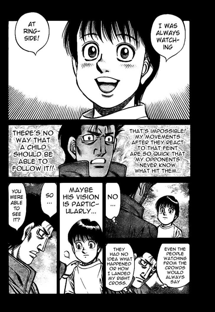 Hajime no Ippo Chapter 813 page 9 - Chapter 813 : Always Watching