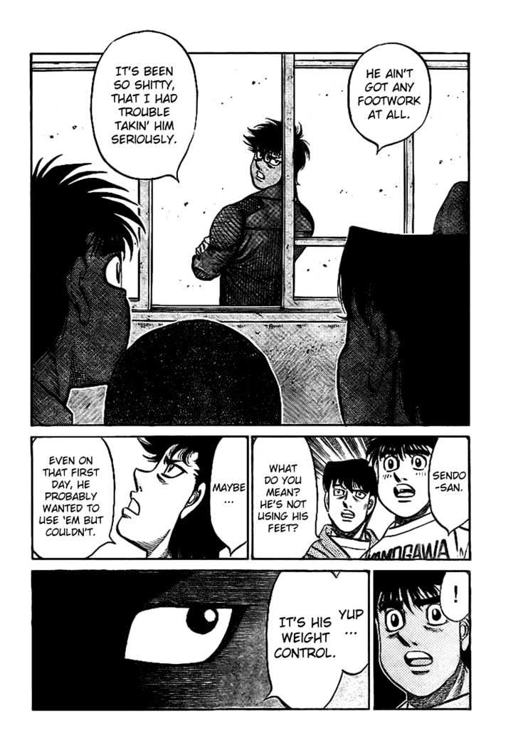Hajime no Ippo Chapter 814 page 10 - Chapter 814 : When the Cherry Blossoms Bloom