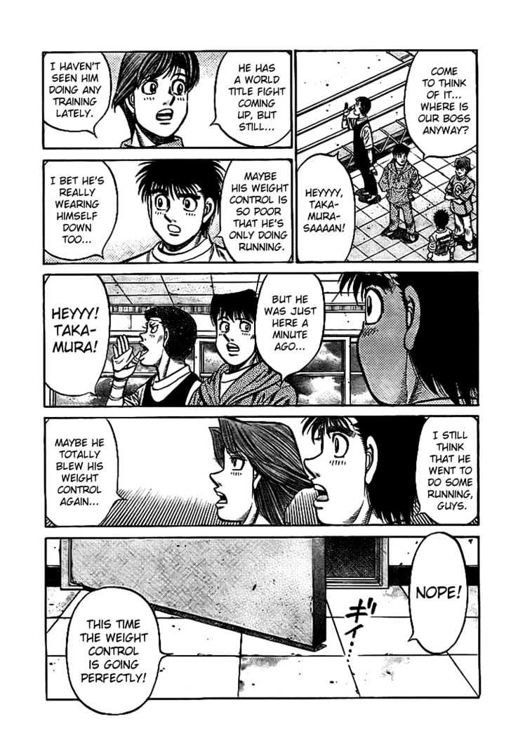 Hajime no Ippo Chapter 814 page 13 - Chapter 814 : When the Cherry Blossoms Bloom